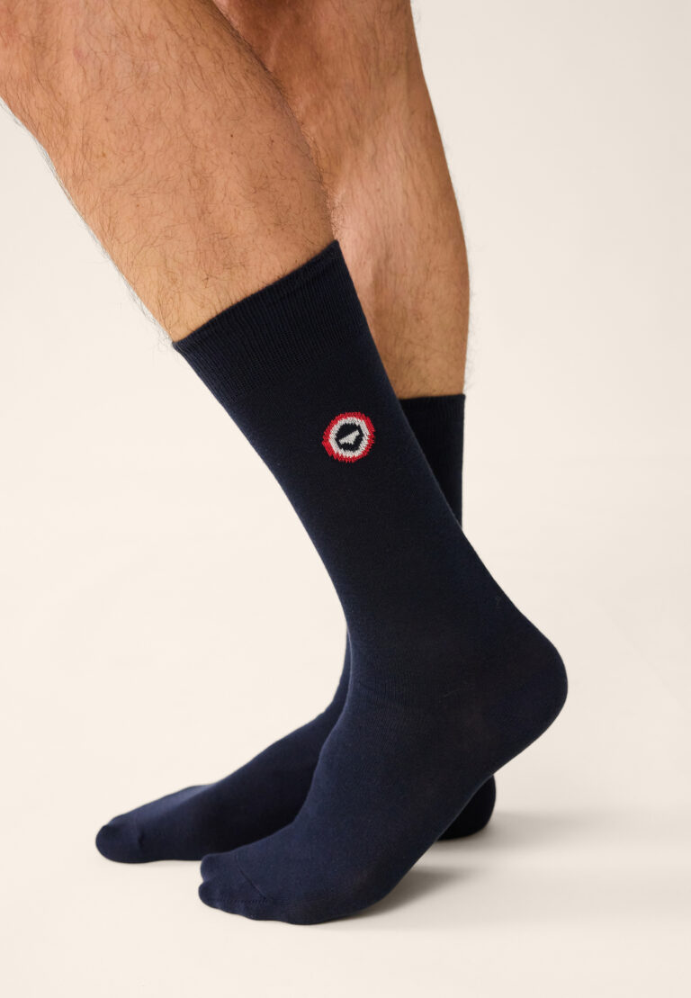 Le Slip Français - Chaussettes mi-hautes mixtes en coton - 100% Made in France