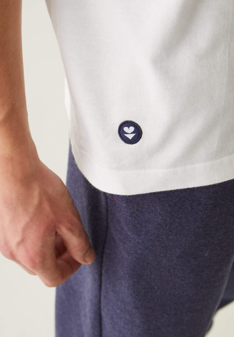 Le Slip Français - T-shirt col rond en coton - 100% Made in France