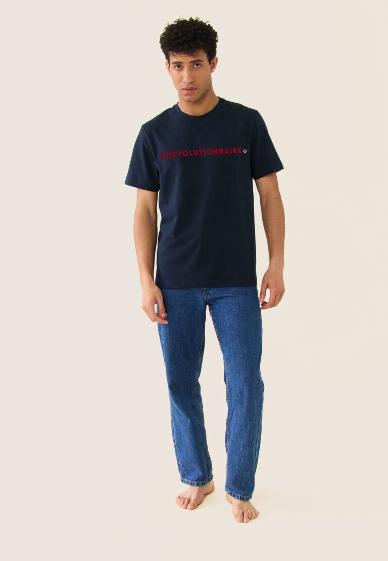Le Slip Français - T-shirt mixte col rond en coton - 100% Made in France