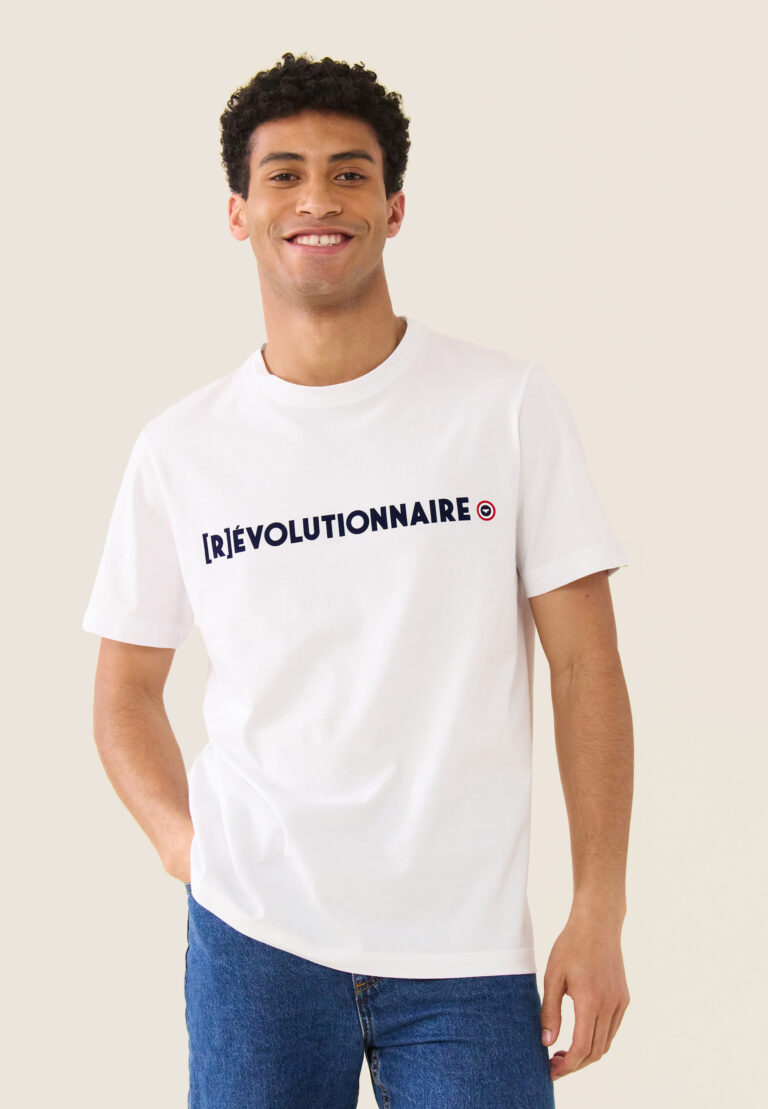 Le Slip Français - T-shirt mixte col rond en coton - 100% Made in France