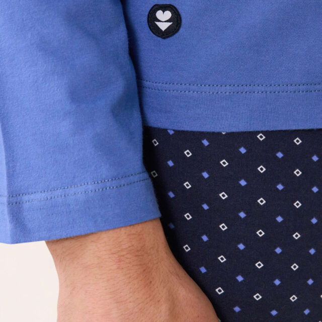 Le Slip Français - Ensemble Pyjama T-shirt et Pantalon en coton - 100% Made in France