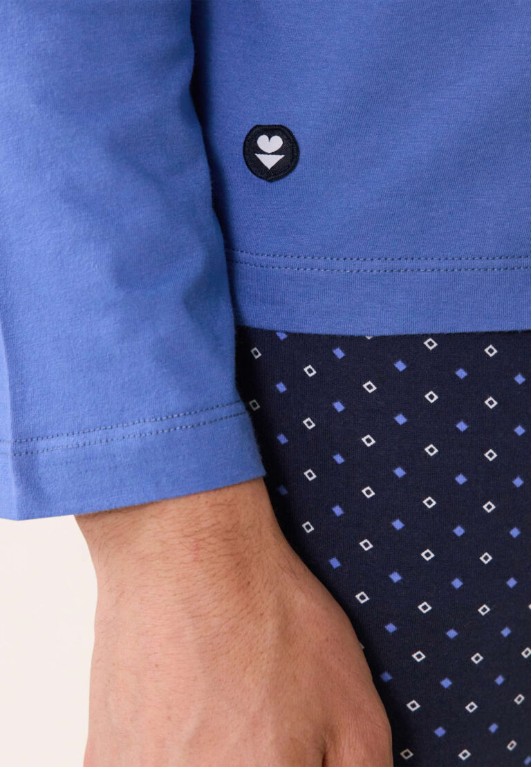 Le Slip Français - Ensemble Pyjama T-shirt et Pantalon en coton - 100% Made in France