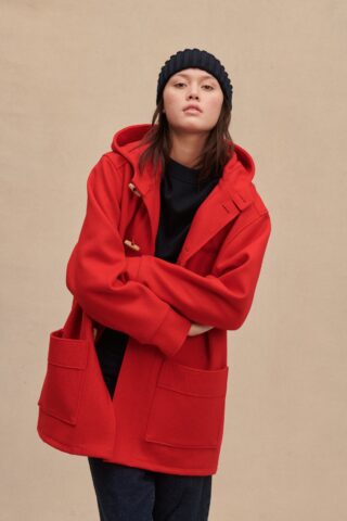 Le Kabig Le Minor rouge pour femme par la marque Le Minor Le Minor - Le Kabig Le Minor rouge pour femme
