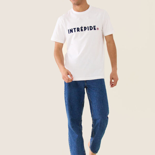 Le Slip Français - T-shirt mixte col rond en coton - 100% Made in France