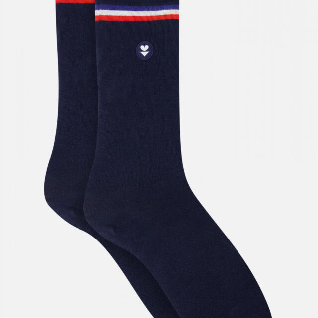 Le Slip Français - Trio de chaussettes mi-hautes - 100% Made in France