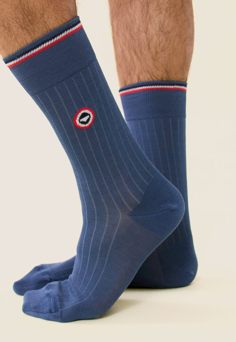 Le Slip Français - Chaussettes mi-hautes en fil d'Ecosse - 100% Made in France