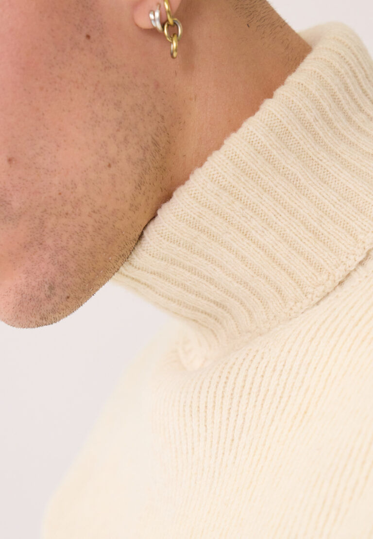 Le Slip Français - Pull Homme en laine Française - 100% Made in France