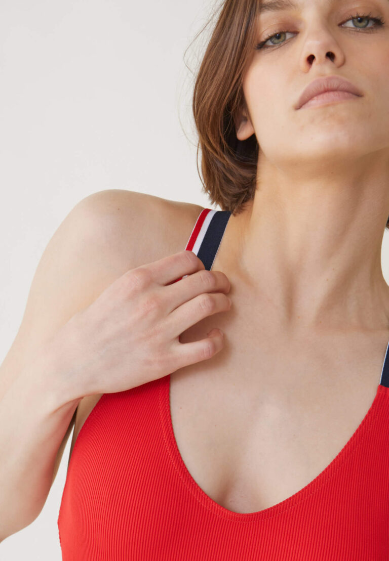 Le Slip Français - Maillot de bain une pièce côtelé en polyamide - 100% Made in France