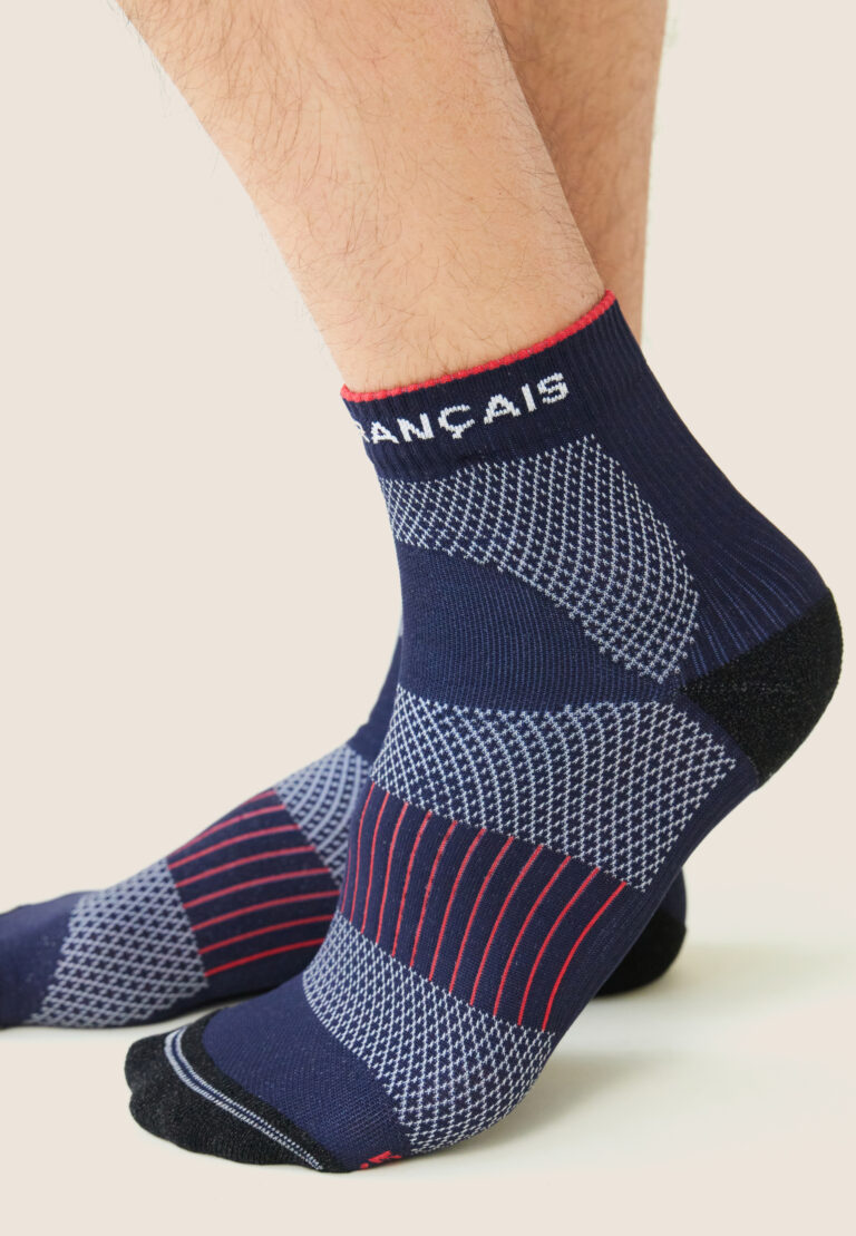 Le Slip Français - Duo de chaussettes courtes en polyamide - 100% Made in France