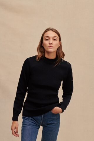 Le Minor - Pull marin bleu marine pour femme