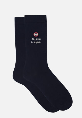 Le Slip Français - Chaussettes mi-hautes mixtes en coton