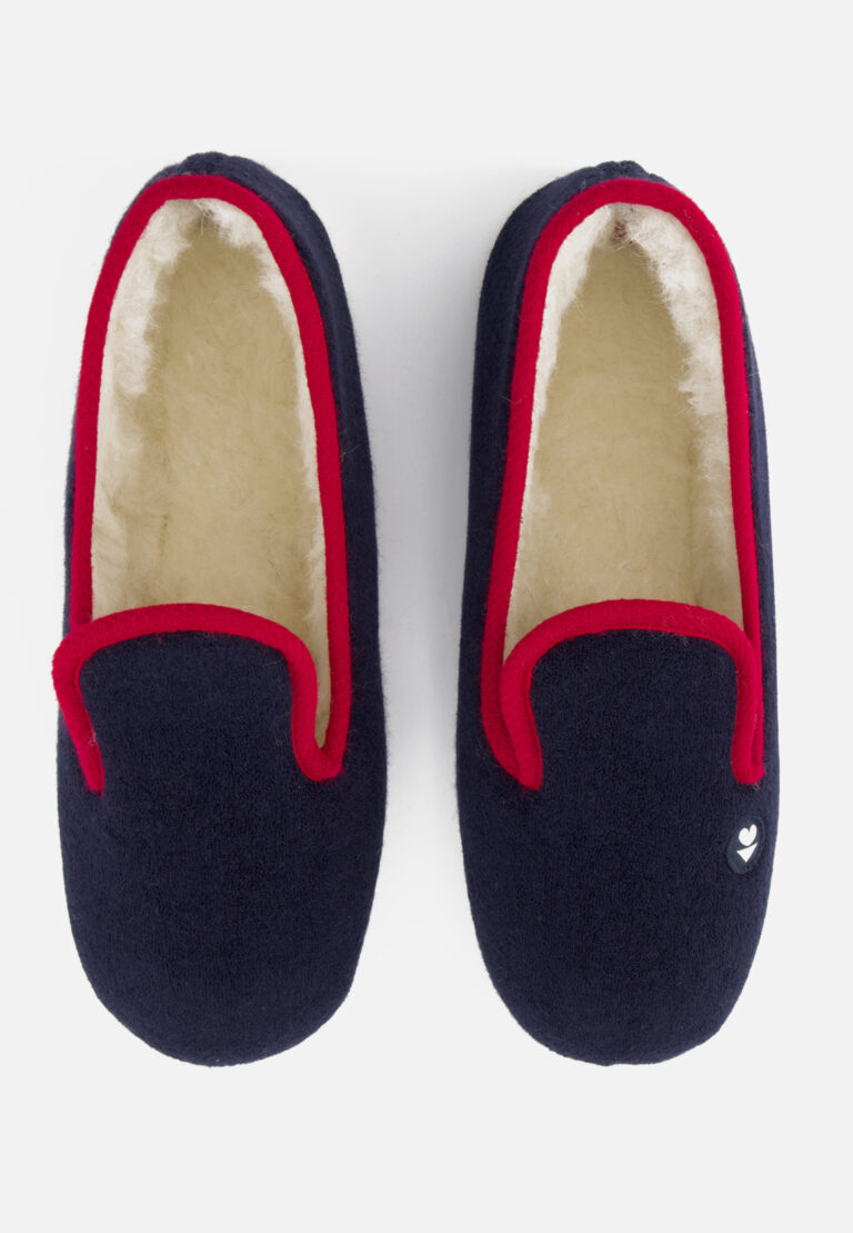 Le Slip Français - Chaussons d'intérieur en laine - 100% Made in France