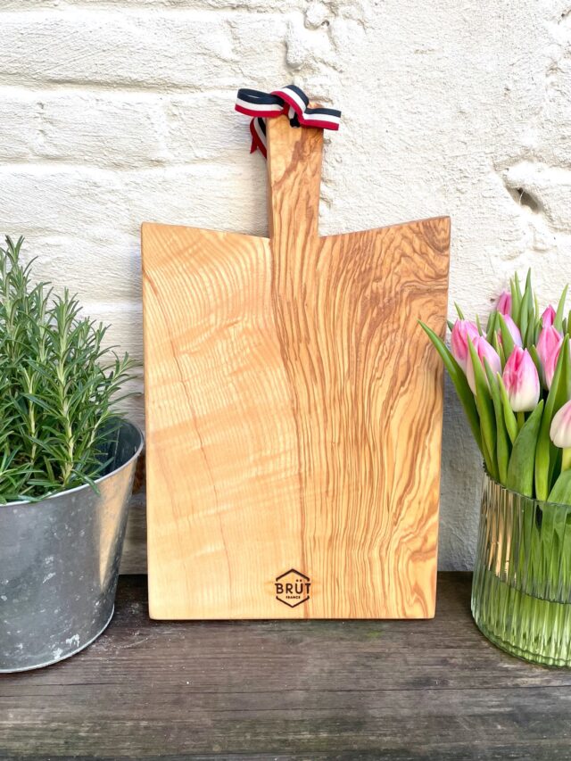 Brut - planche à découper en bois massif