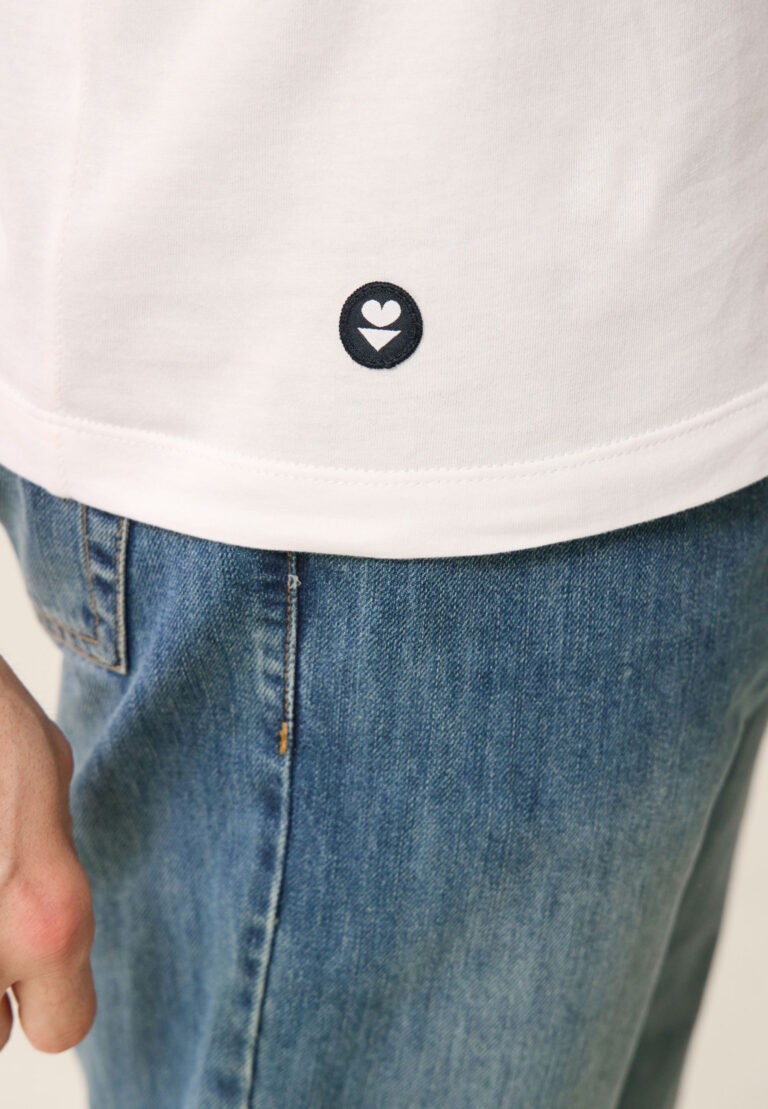 Le Slip Français - T-shirt de pyjama mixte col rond en coton - 100% Made in France