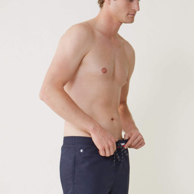 Le Slip Français - Short de bain court ceinture élastiquée - 100% Made in France