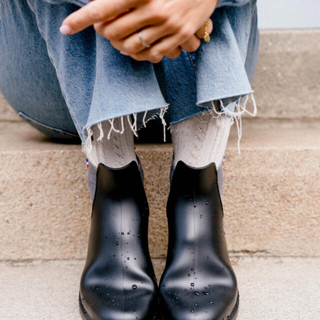 Montlimart - BOOTS MONTPLUIE NOIR ARGENT