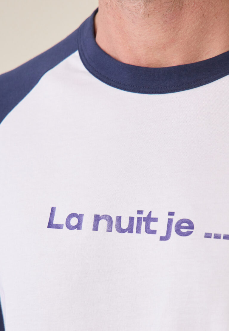 Le Slip Français - Ensemble pyjama chemise et pantalon en coton - 100% Made in France