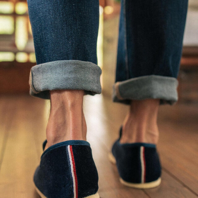 Montlimart - CHAUSSONS JULES BLEU MARINE