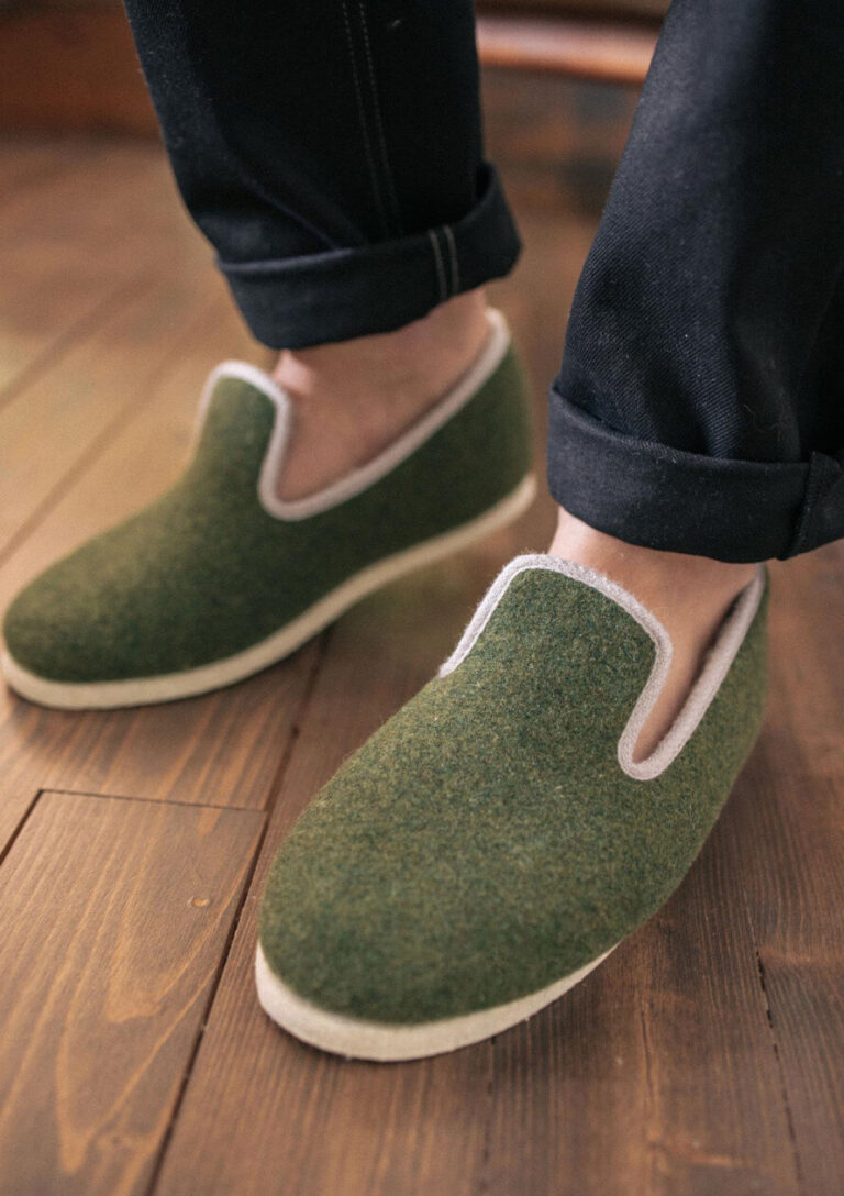 Montlimart - CHAUSSONS MARTIN VERT