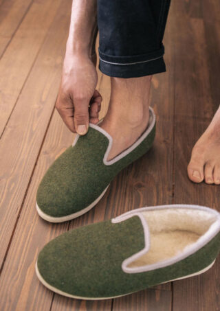 Montlimart - Chaussons Martin Vert