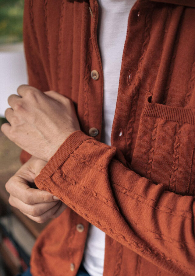 Montlimart - GILET JASERAN ORANGE