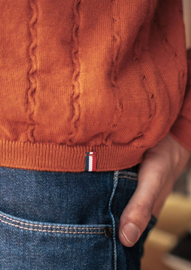 Montlimart - GILET JASERAN ORANGE