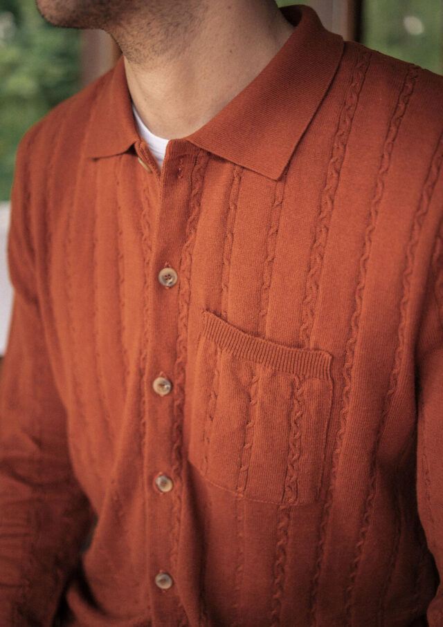 Montlimart - GILET JASERAN ORANGE