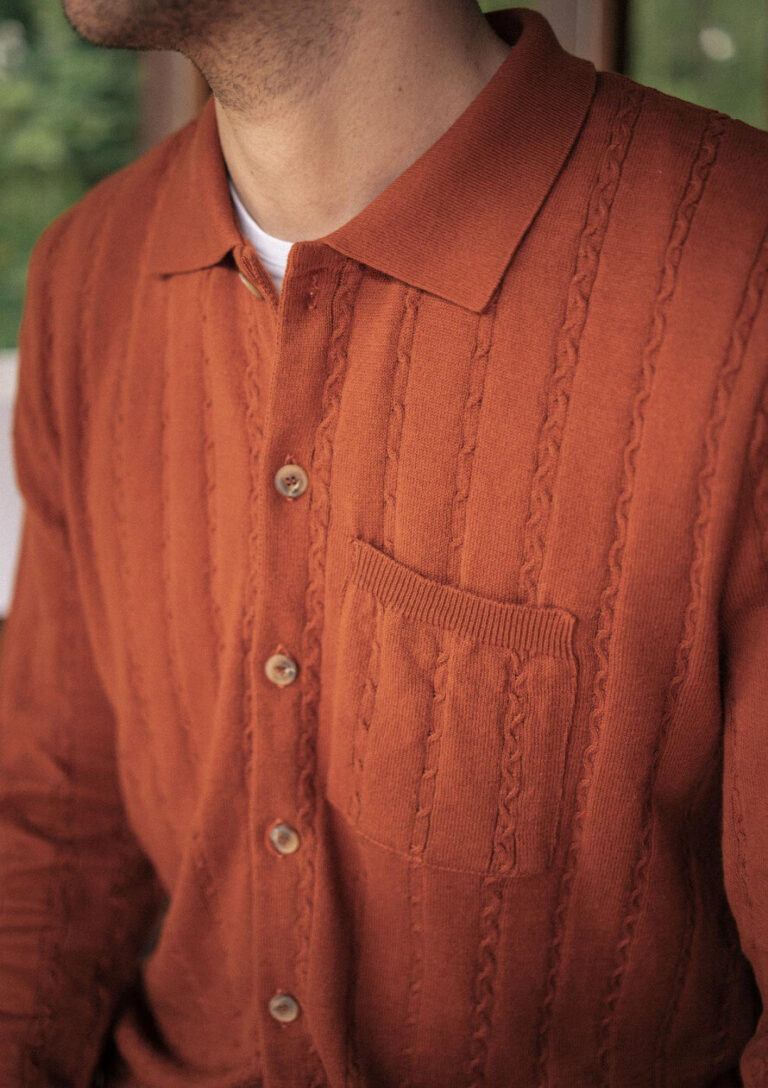 Montlimart - GILET JASERAN ORANGE