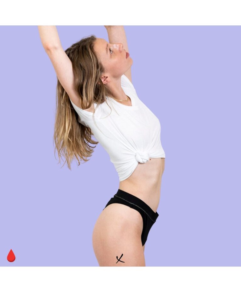 Direct et Culottée - Coffret TRIO - Culottes menstruelles en coton bio made in France - Flux Abondant