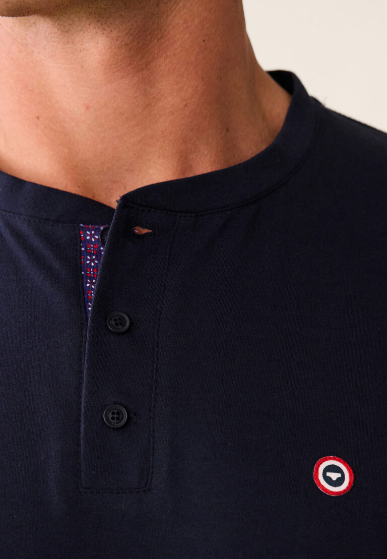 Le Slip Français - Ensemble de pyjama t-shirt et pantalon en coton - 100% Made in France