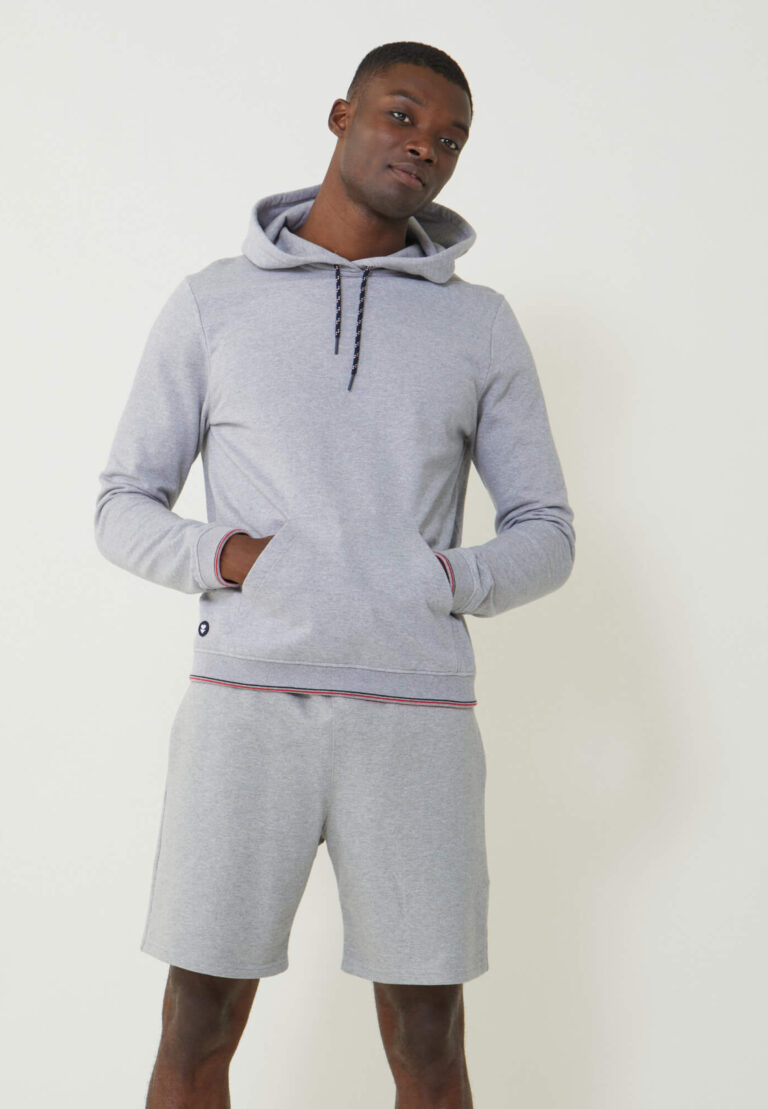 Le Slip Français - Sweatshirt à capuche en molleton gratté - 100% Made in France