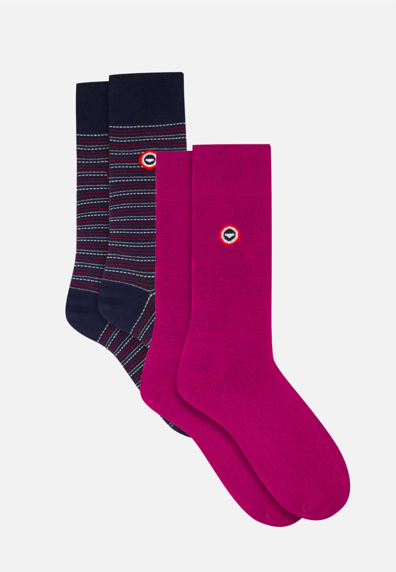 f4ca9c2e96d21c60f9369511daa43fed565fef86 Le Slip Français - Duo de chaussettes en coton mi-hautes - 100% Made in France