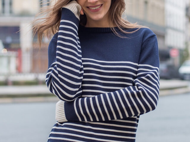 Le Slip Français - Pull mixte en laine - 100% Made in France