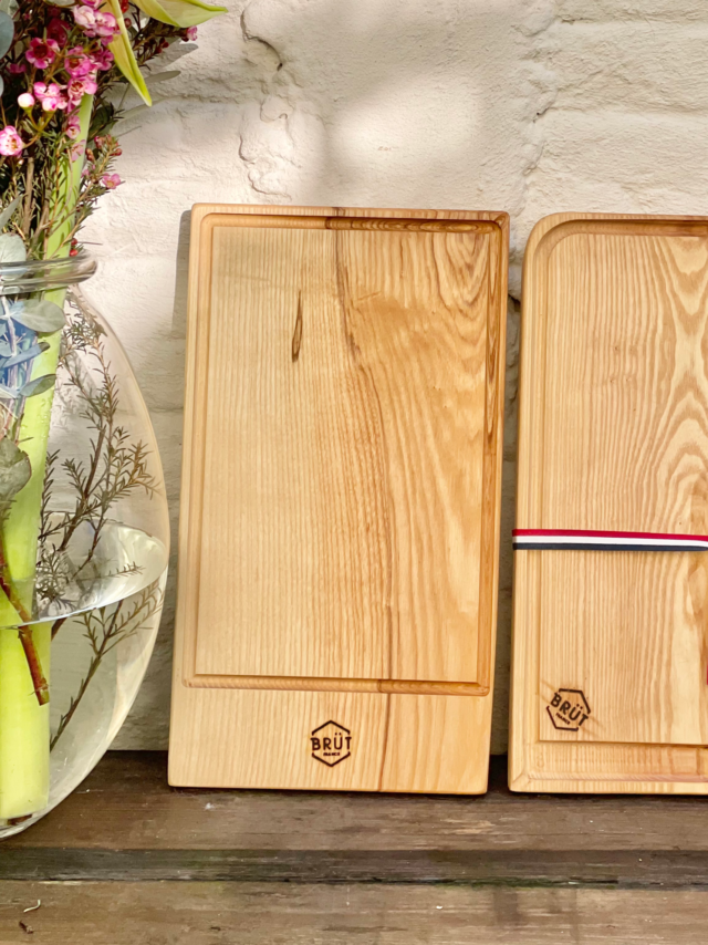 Planches BRÜT - Planche L'AILE OU LA CUISSE Frêne