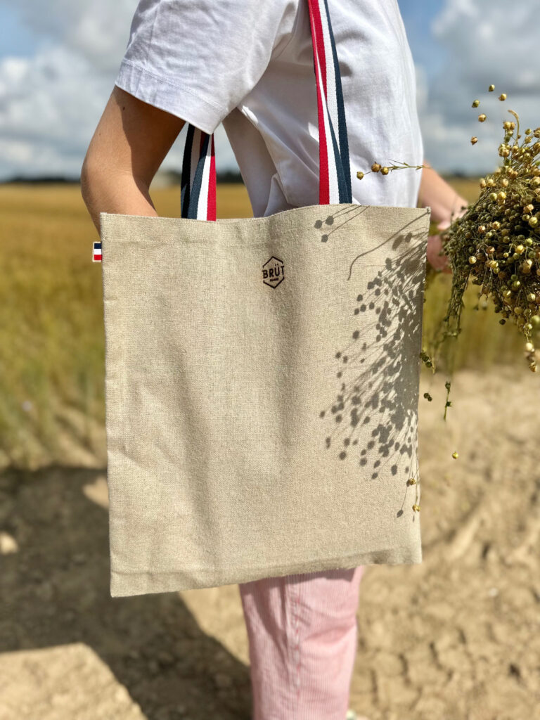 Planches BRÜT - TOTE BAG Lin brut