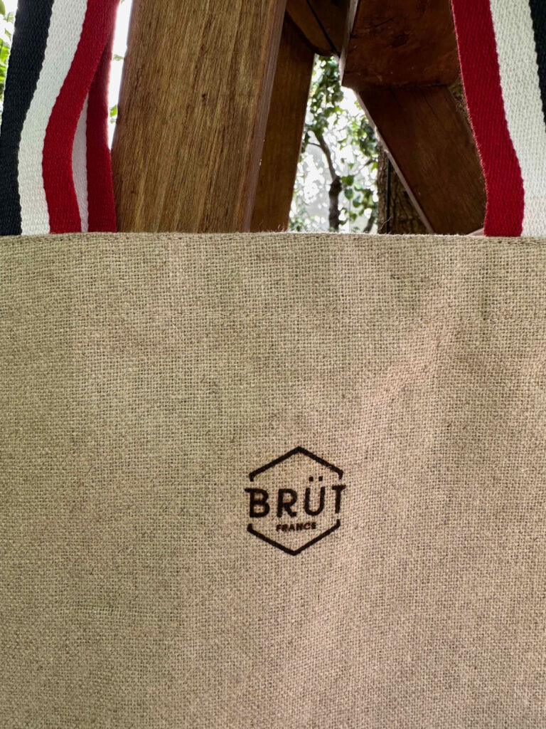Planches BRÜT - TOTE BAG Lin brut