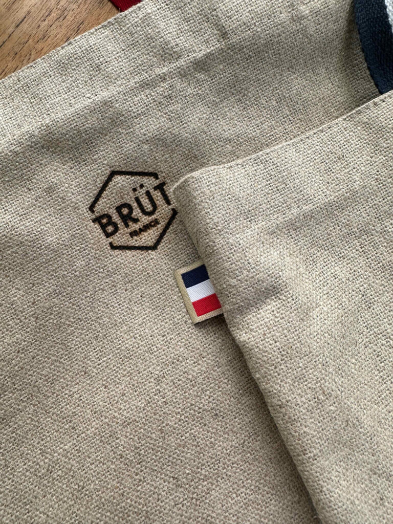 Planches BRÜT - TOTE BAG Lin brut