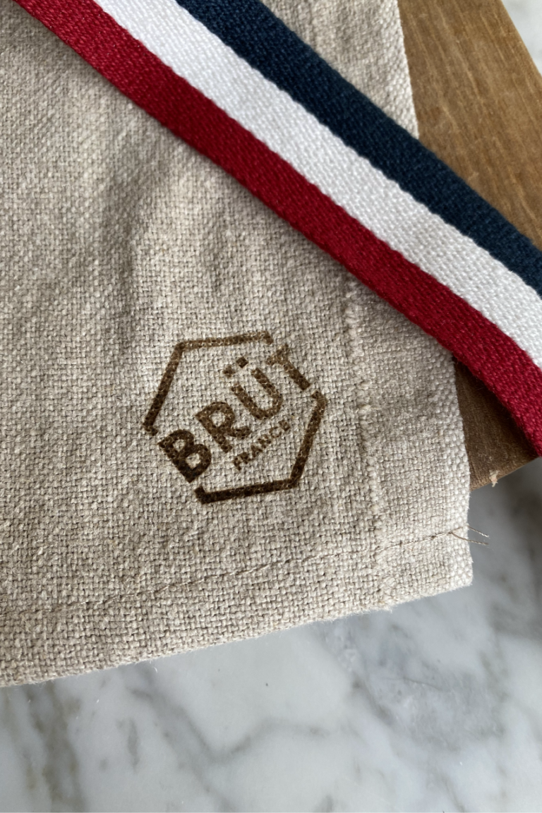 Planches BRÜT - TABLIER CHEF Lin BRÜT BBR & Pochette