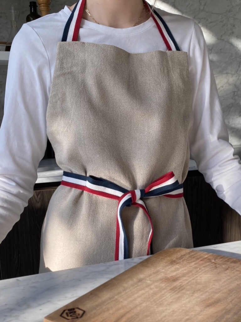 Planches BRÜT - TABLIER CHEF Lin BRÜT BBR & Pochette
