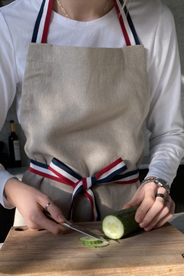 Planches BRÜT - TABLIER CHEF Lin BRÜT BBR & Pochette