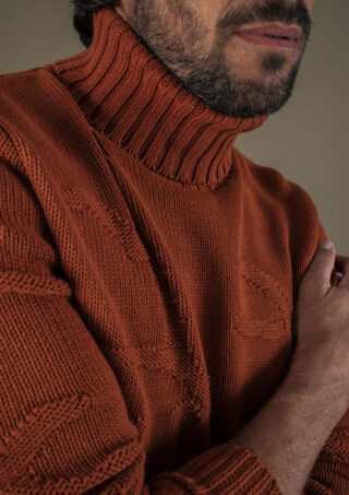 Pull Horae Orange par la marque Montlimart Montlimart - Pull Horae Orange