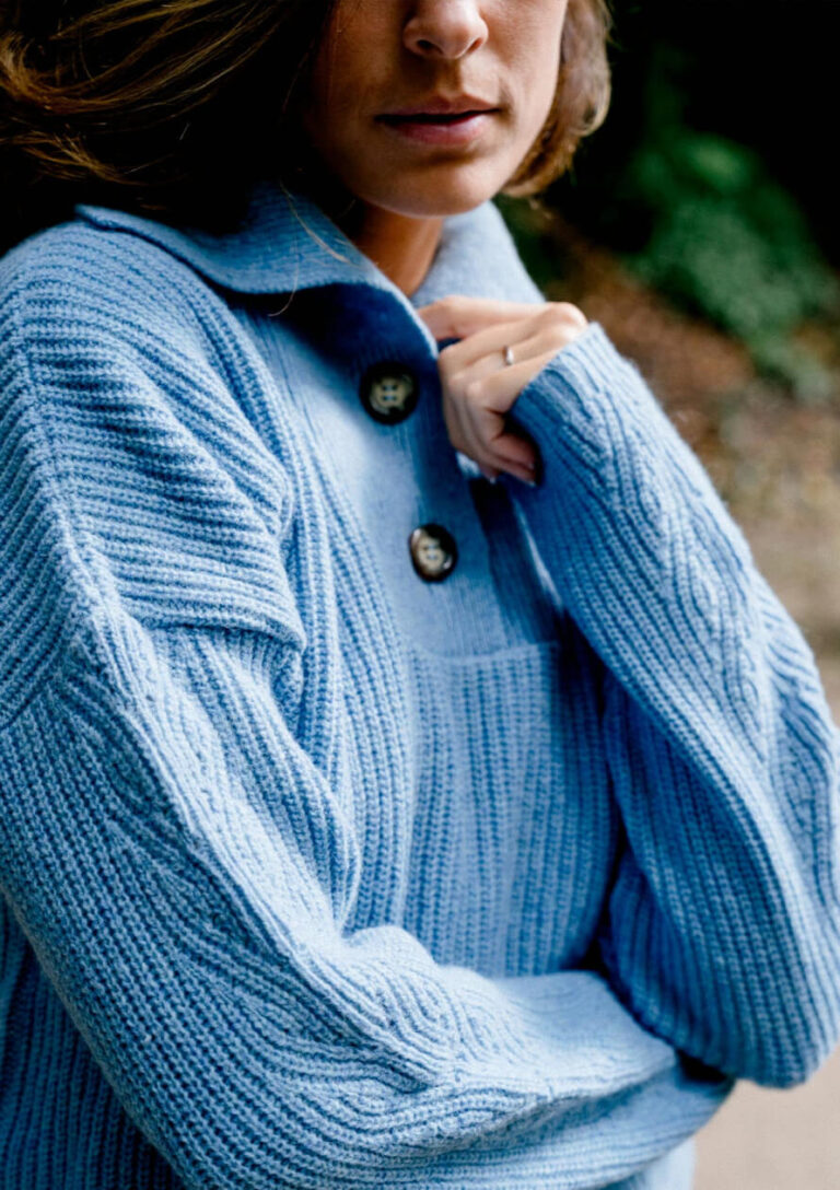 Montlimart - PULL JADE BLEU