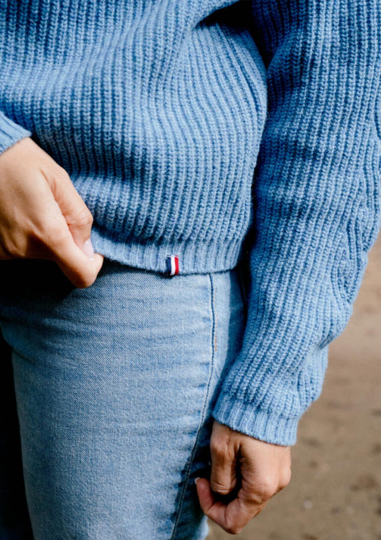 Montlimart - PULL JADE BLEU
