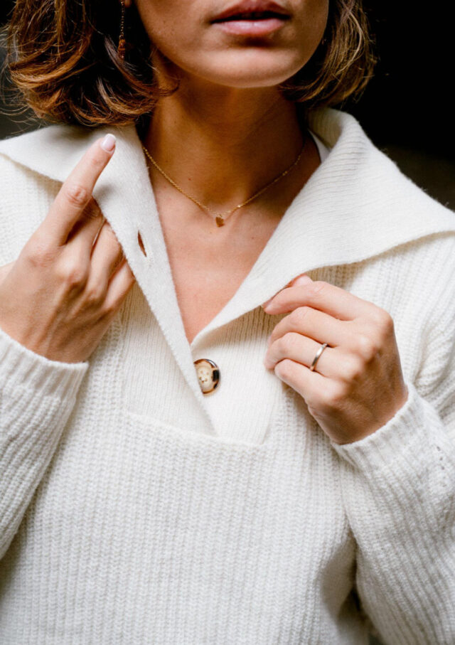 Montlimart - PULL JADE ECRU