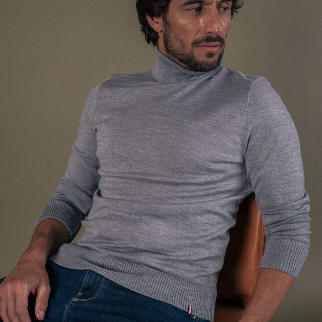 Montlimart - PULL OXYGENE GRIS CLAIR