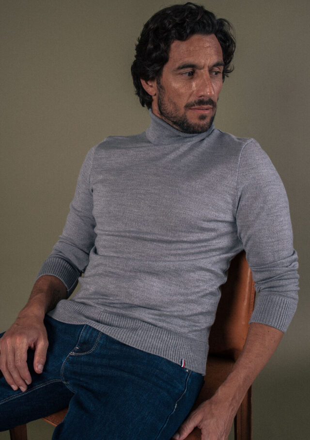 Montlimart - PULL OXYGENE GRIS CLAIR