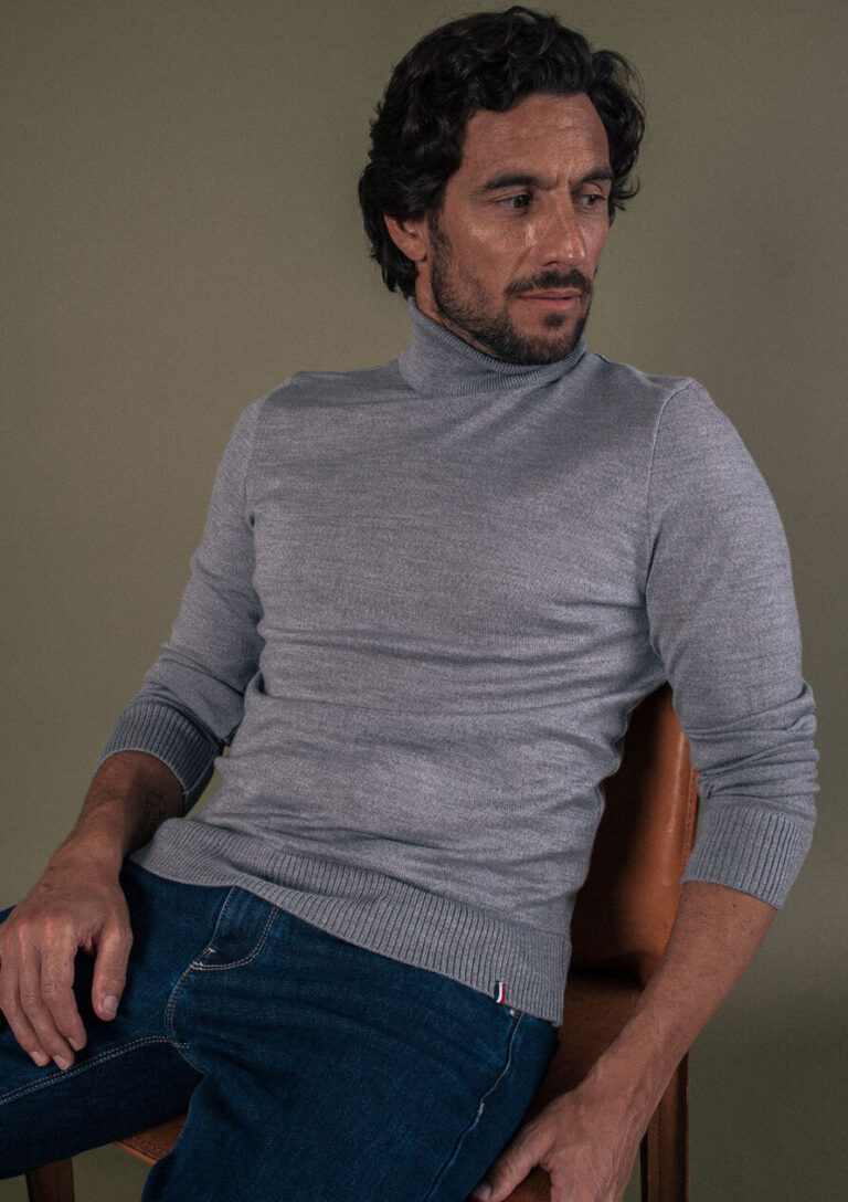 Montlimart - PULL OXYGENE GRIS CLAIR