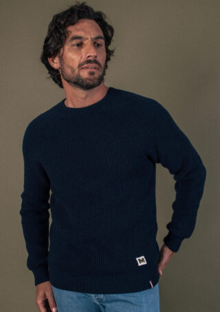 Montlimart - Pull Progres Marine