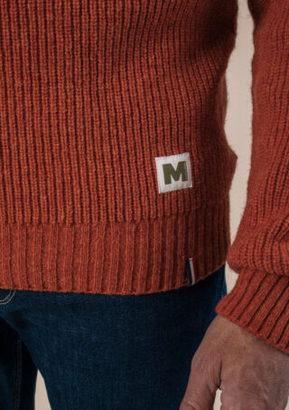 Pull Progres Orange par la marque Montlimart Montlimart - Pull Progres Orange