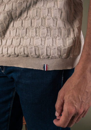 Montlimart - T-shirt Polygone Ecru